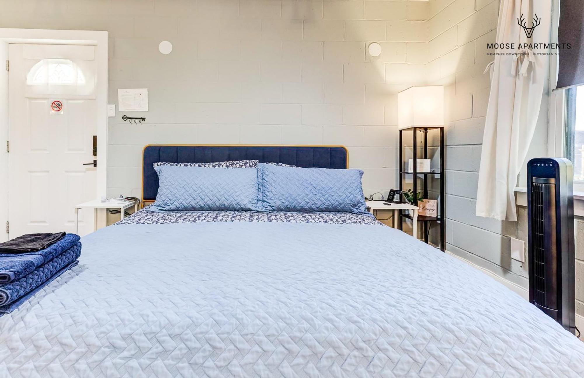 The Moose #7 - Instaworthy Studio With Amazing Views, Free Parking & Heated King Bed Memphis Exterior photo