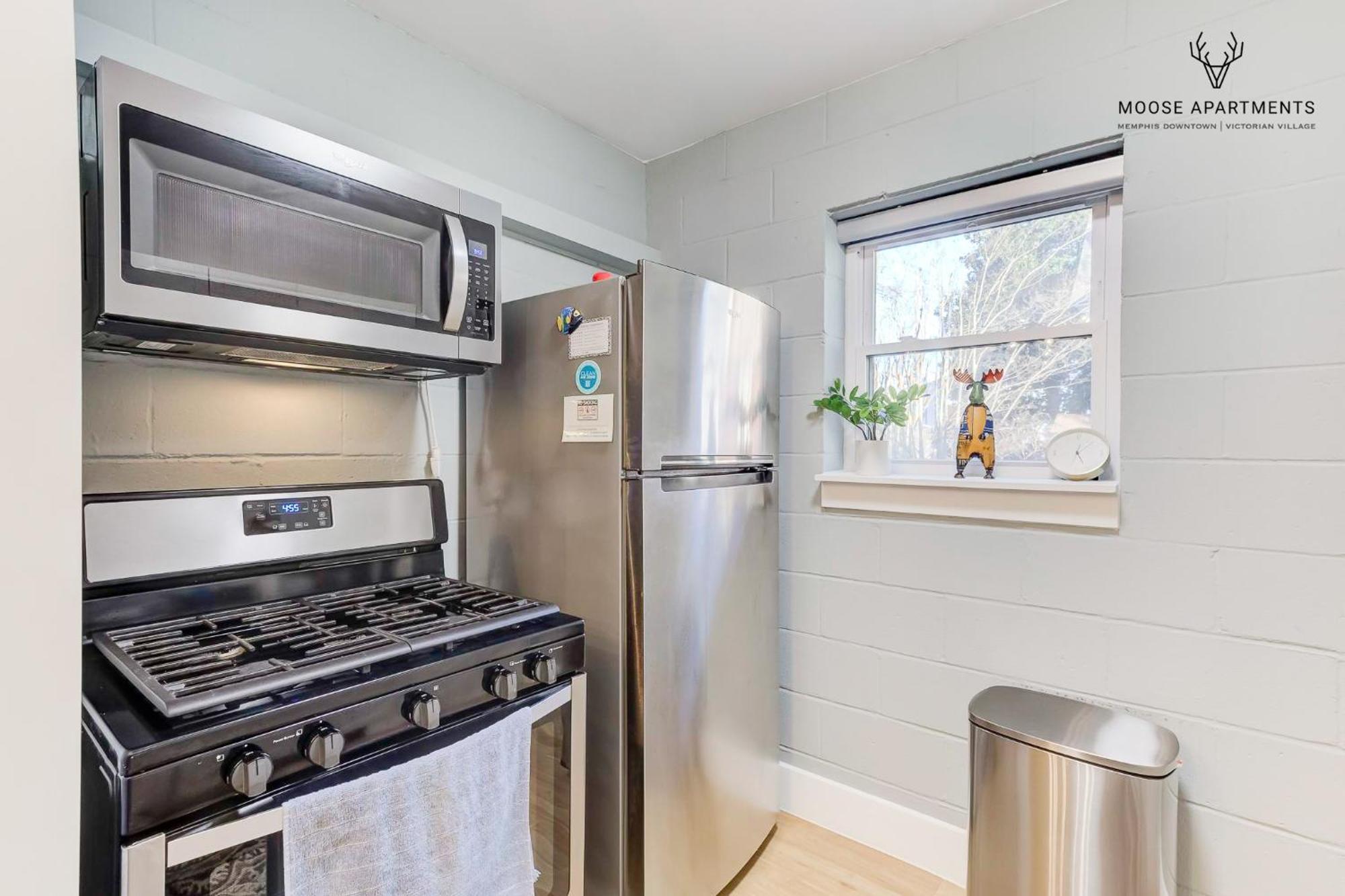 The Moose #7 - Instaworthy Studio With Amazing Views, Free Parking & Heated King Bed Memphis Exterior photo